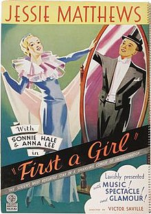 Image result for First A Girl 1935 movie